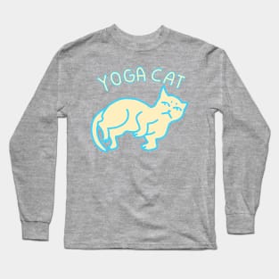 Yoga Cat 05 Long Sleeve T-Shirt